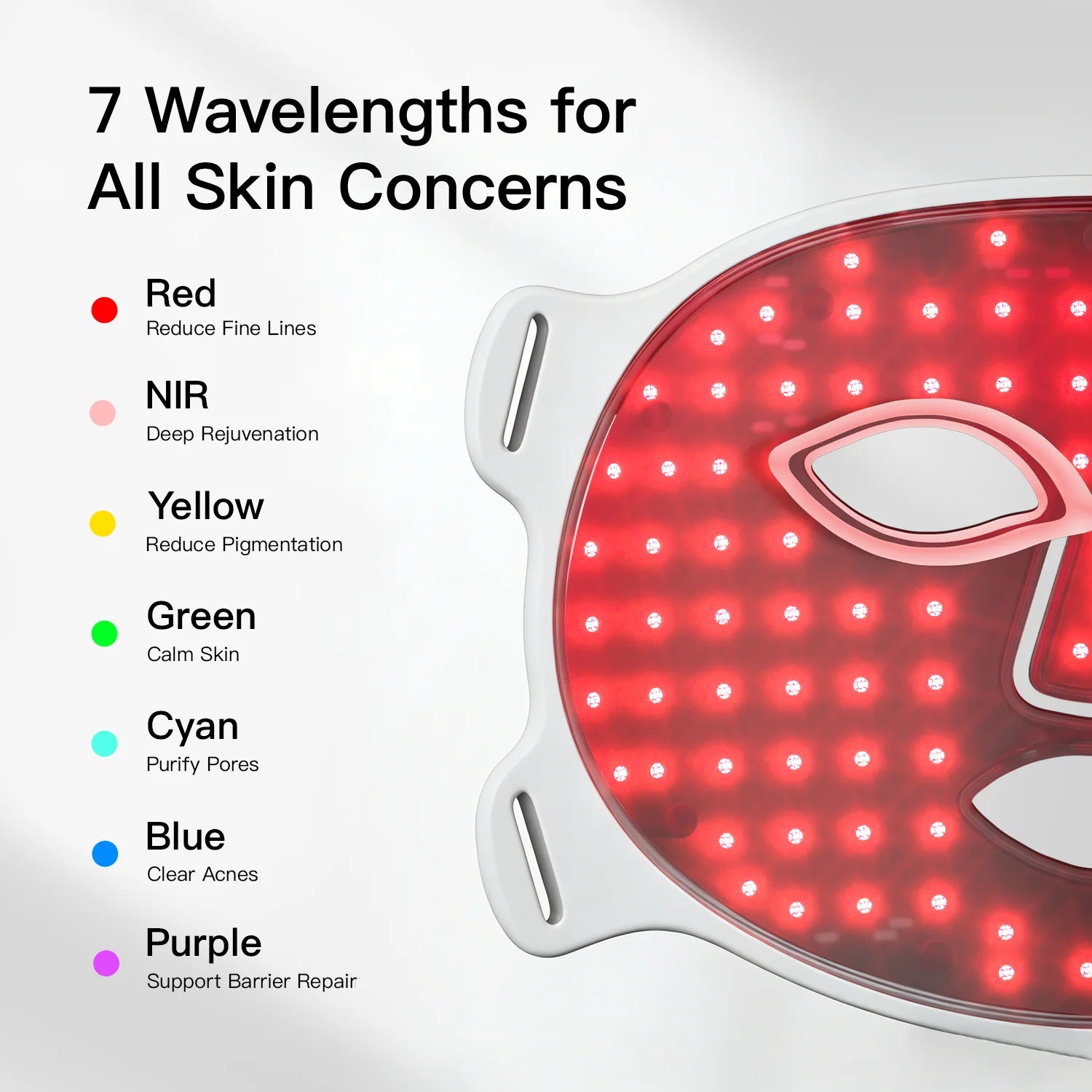 LED Red Light Therapy Mask